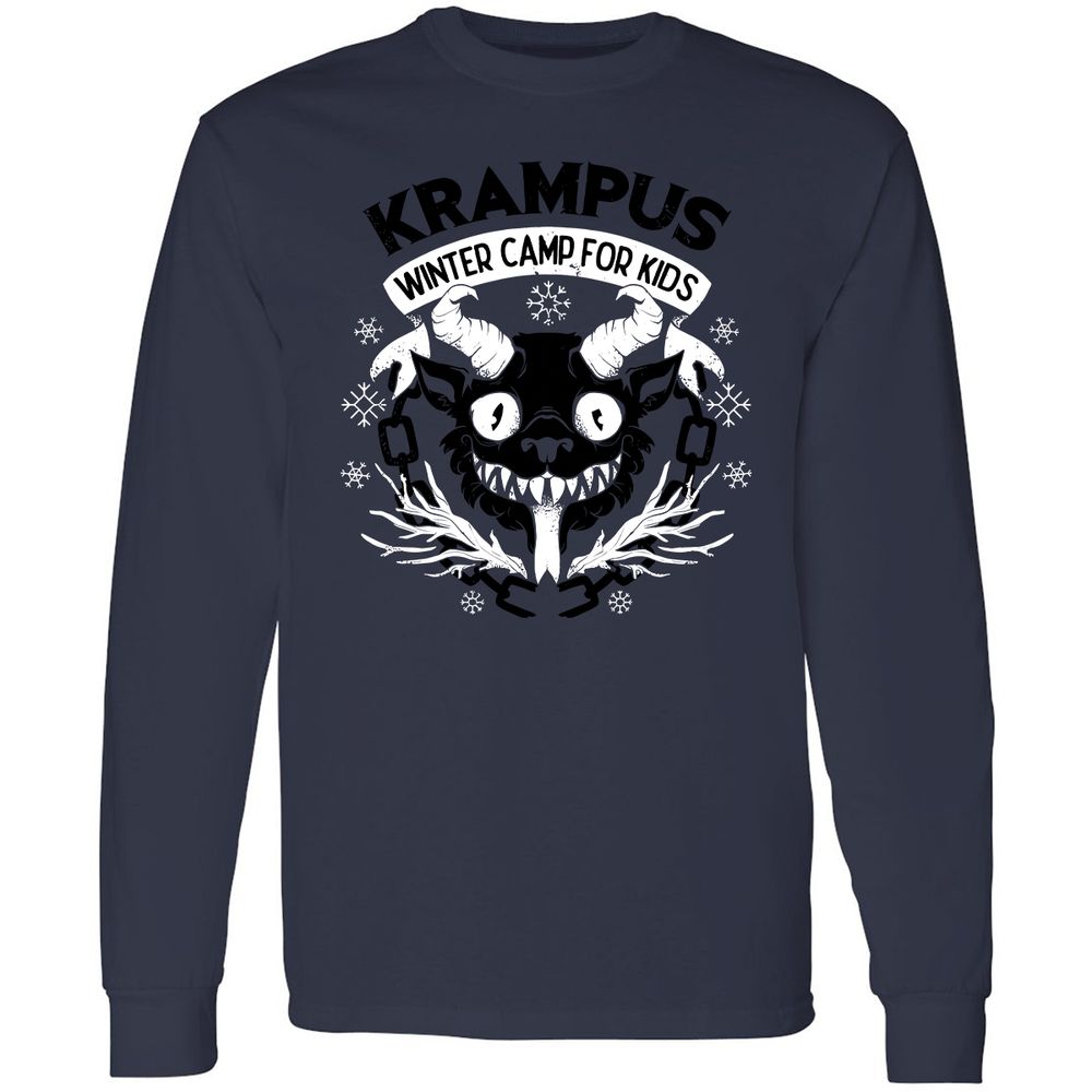 Long Sleeve T-Shirt - 5GJ7RYGJ - Navy - 2