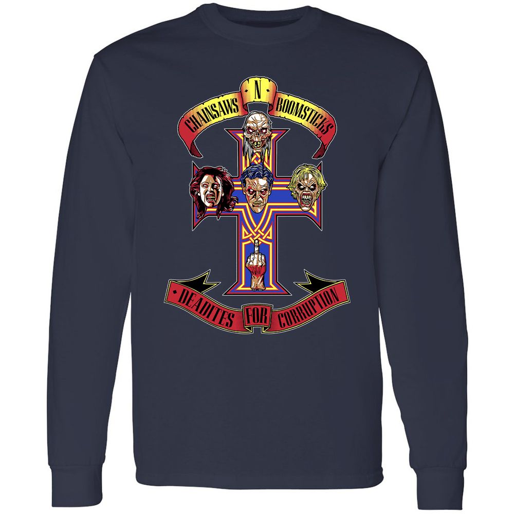 Long Sleeve T-Shirt - 396TMNPN - Navy - 2
