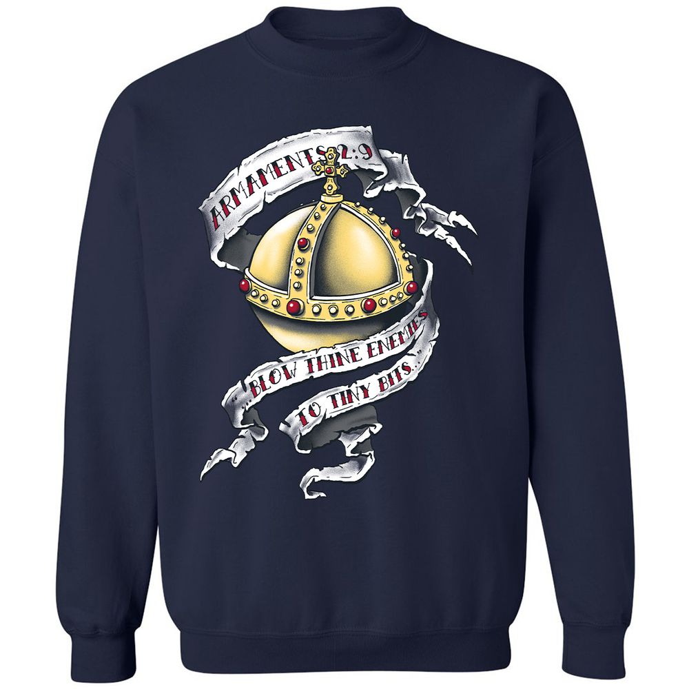 Classic Unisex Sweatshirt - EJJYMRFK - Navy - 2