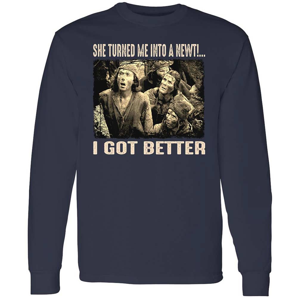 Long Sleeve T-Shirt - DRZXWCXN - Navy - 2