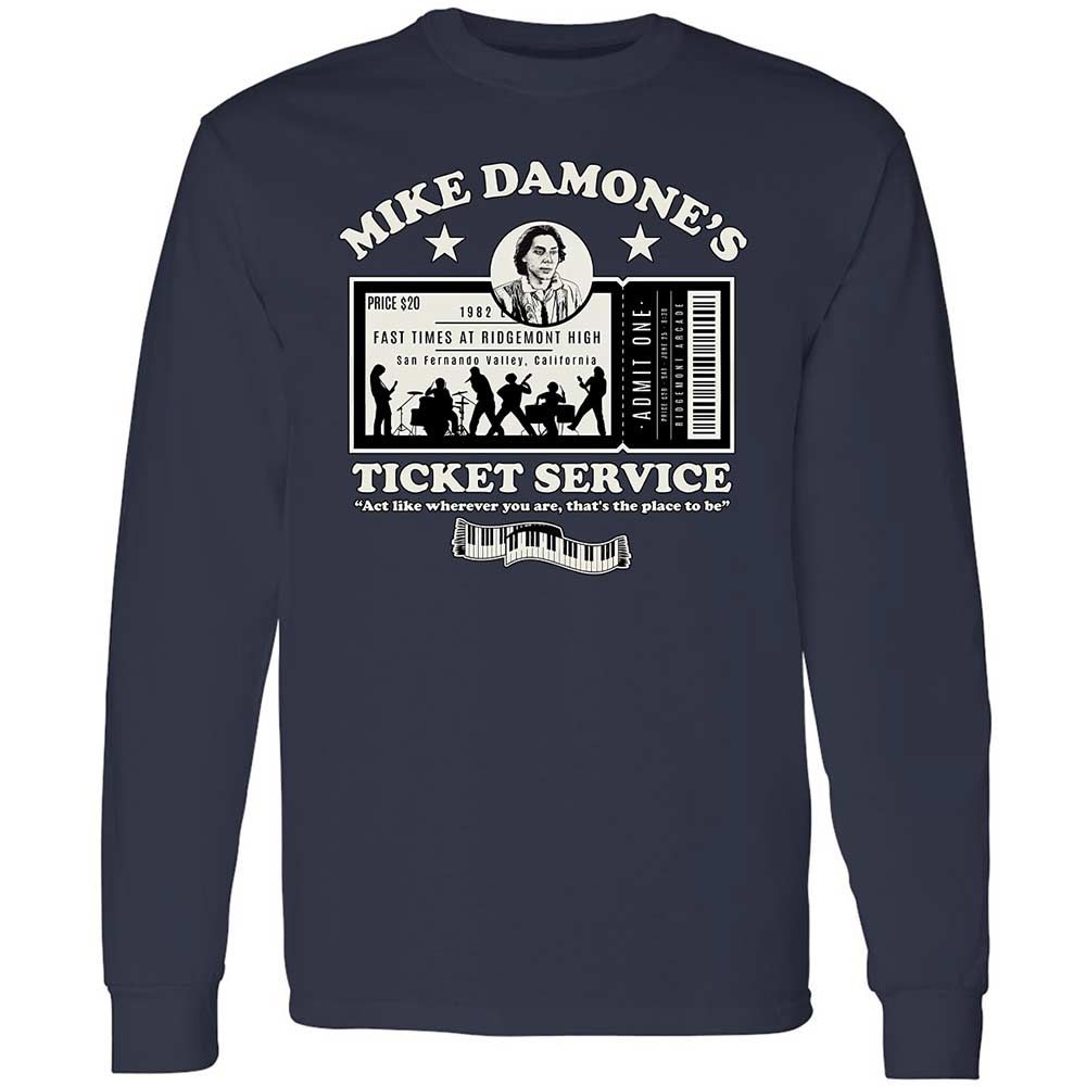 Damone's Ticket Service - Navy - 2