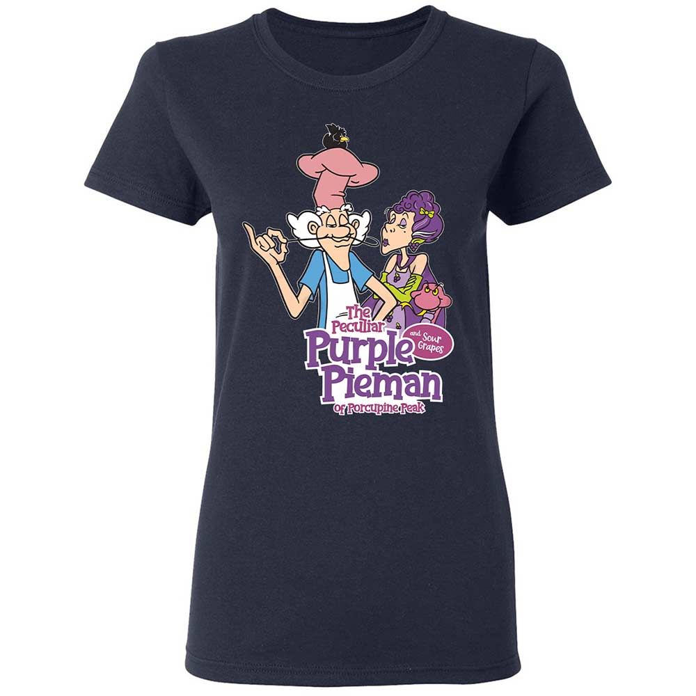 The Peculiar Purple Pie Man - Navy - 2