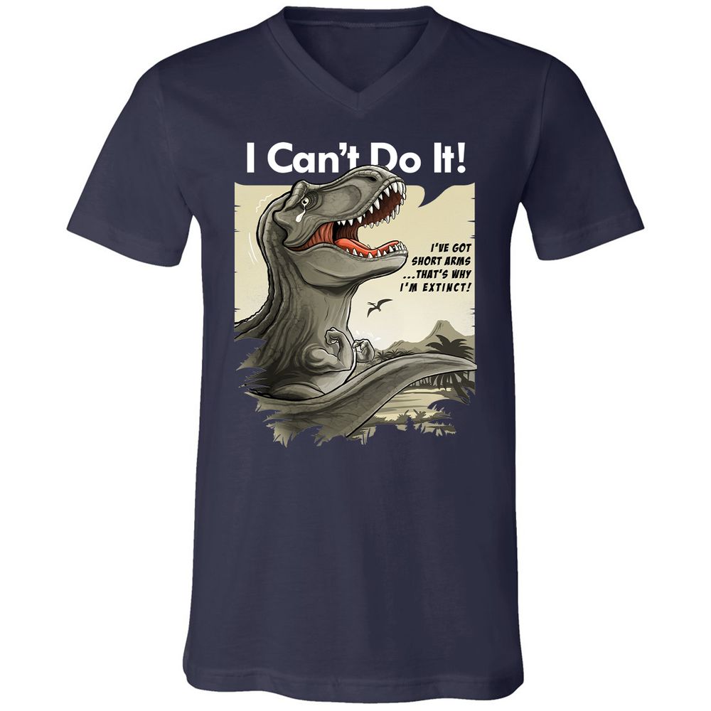 Unisex V-Neck T-Shirt - 2GM9G4FB - Navy - 2
