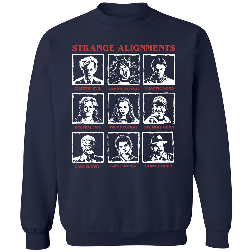 Strange Alignment - Navy - 2