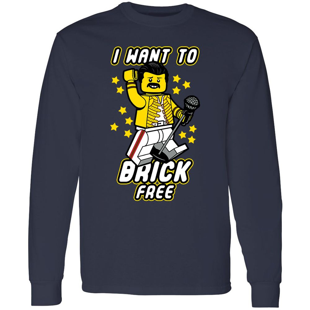 Long Sleeve T-Shirt - WJF8TASY - Navy - 2
