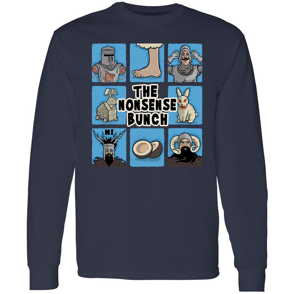 Long Sleeve T-Shirt - DNQRXNHZ - Navy - 2