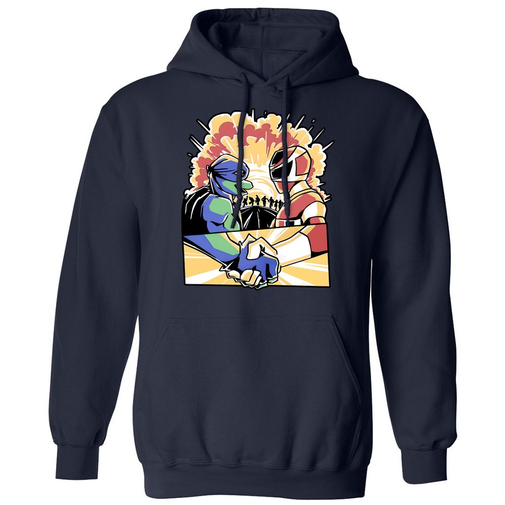 Classic Unisex Hoodie - RXQ1NXNB - Navy - 2