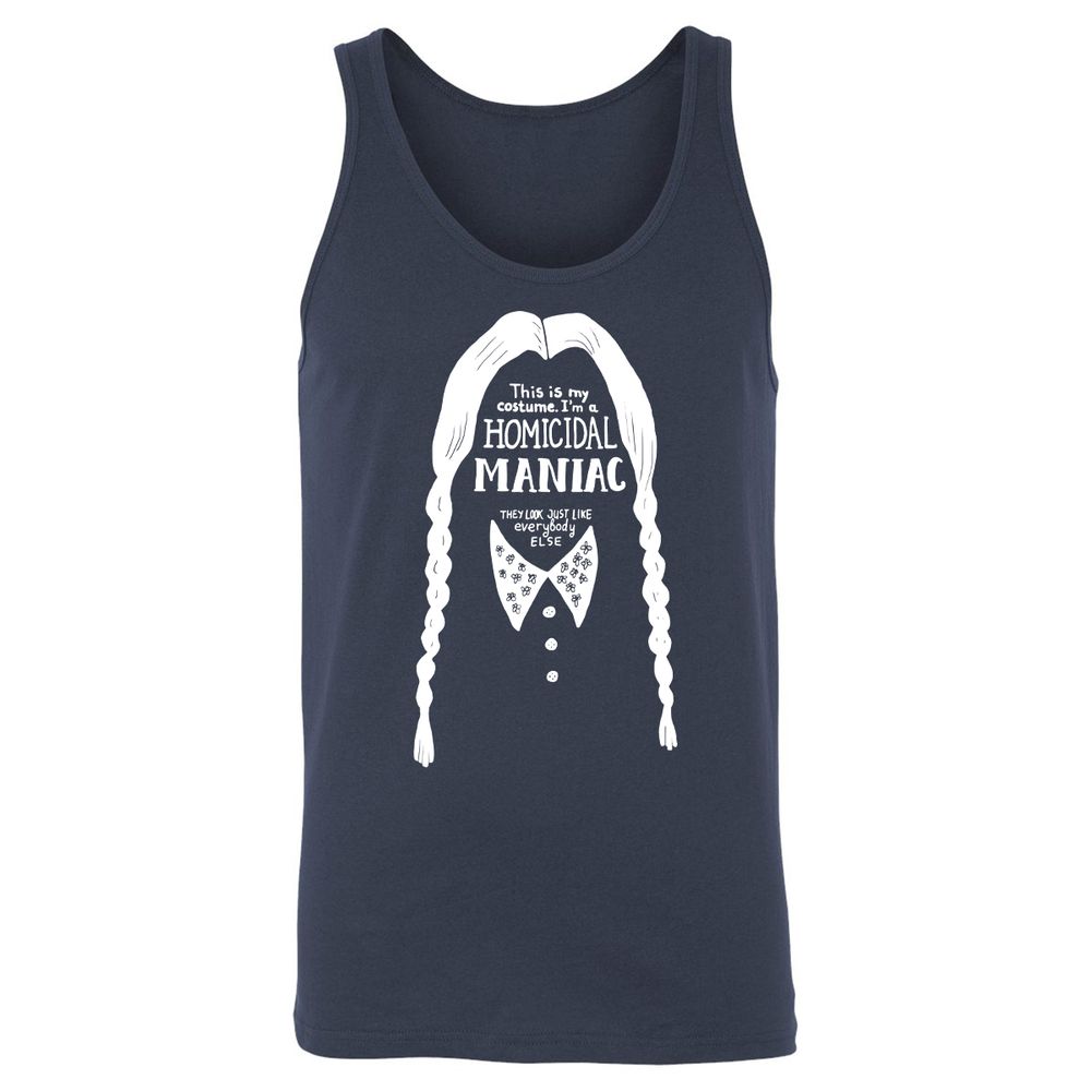 Unisex Jersey Tank - U86K82BP - Navy - 2