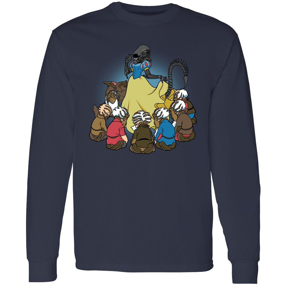 Long Sleeve T-Shirt - 4NDAY6JH - Navy - 2