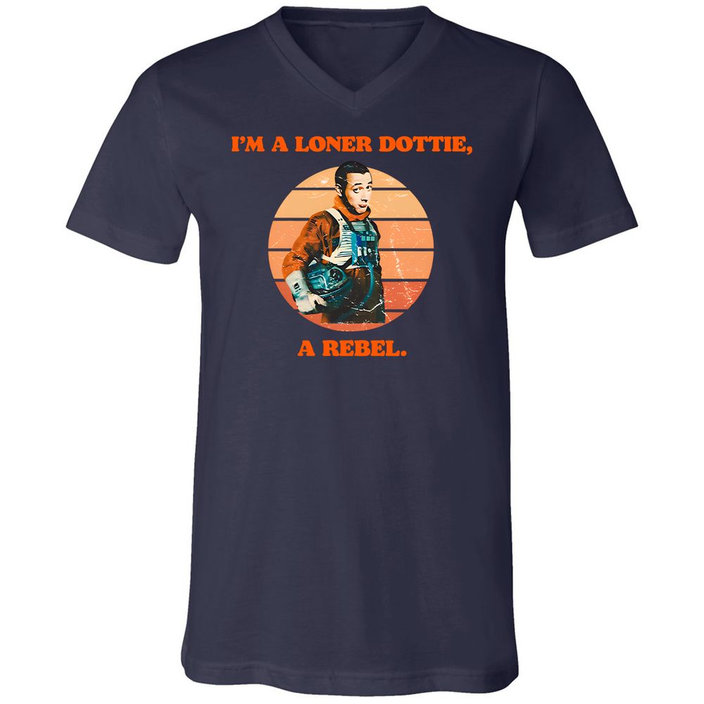 I'm a loner dottie a rebel - Navy - 2