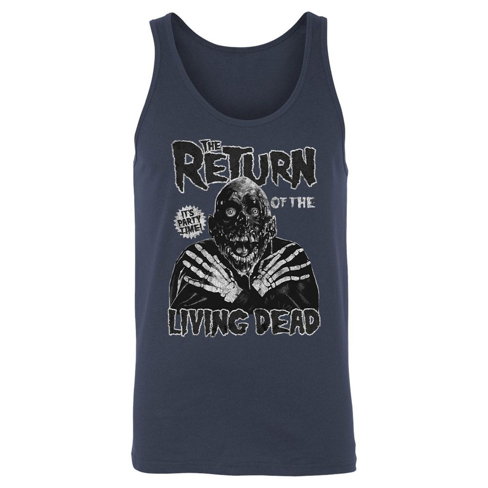 Unisex Jersey Tank - K4YUHNFV - Navy - 2