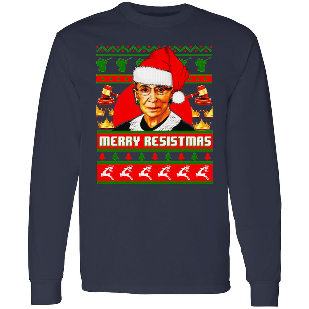 Long Sleeve T-Shirt - TEY4HMKQ - Navy - 2