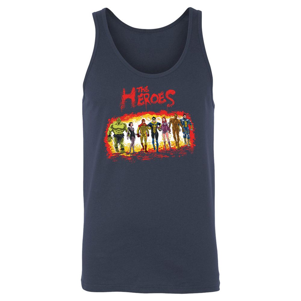 Unisex Jersey Tank - P582CA7G - Navy - 2