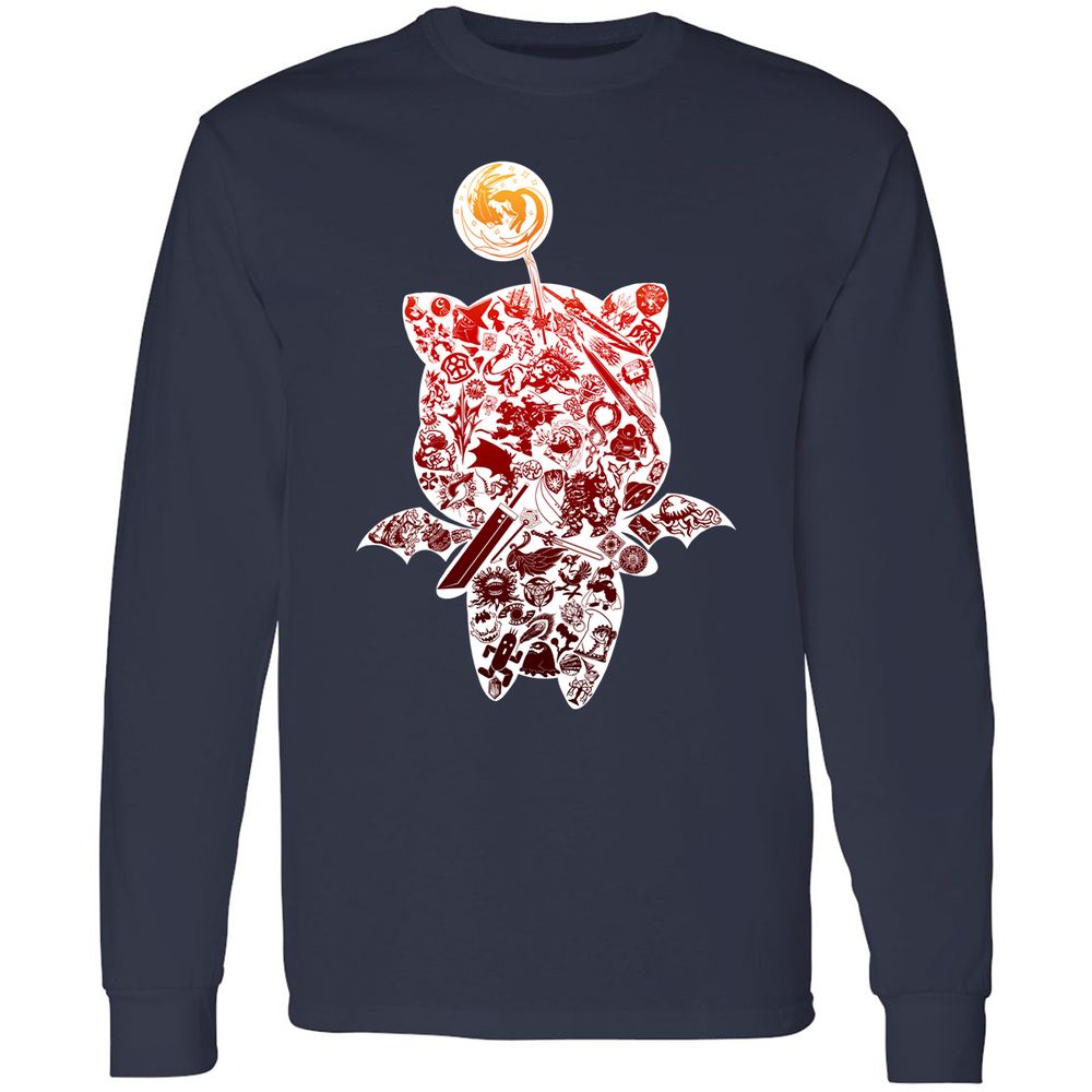 Long Sleeve T-Shirt - P65JJK2T - Navy - 2