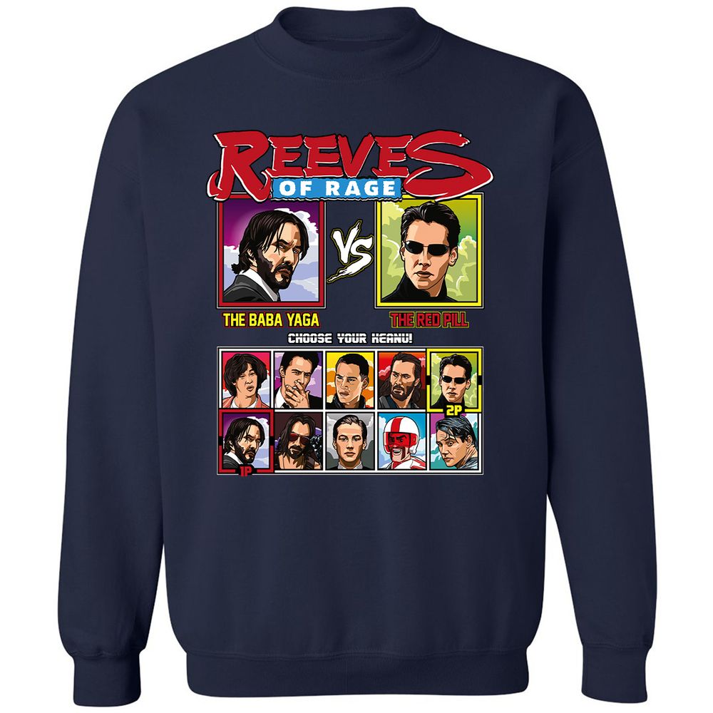 Classic Unisex Sweatshirt - LY3R2GAW - Navy - 2