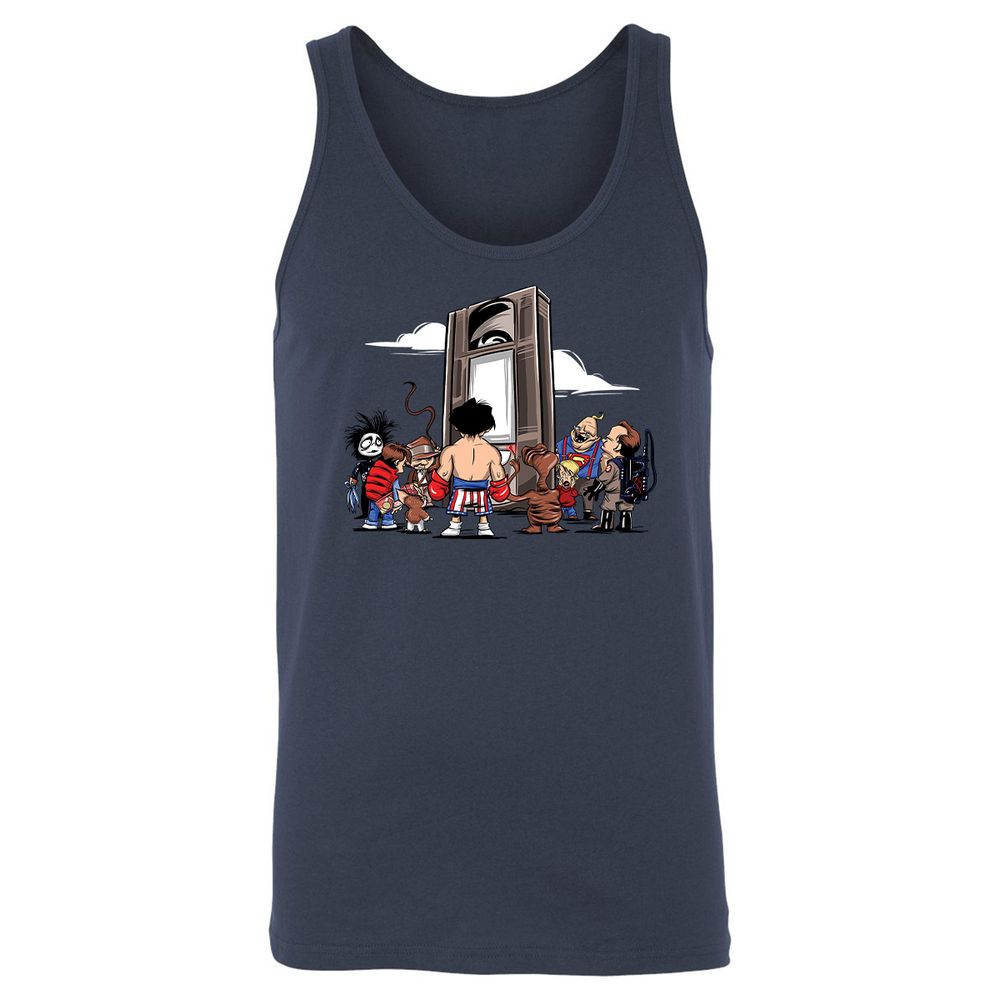 Unisex Jersey Tank - C3VF4KCJ - Navy - 2