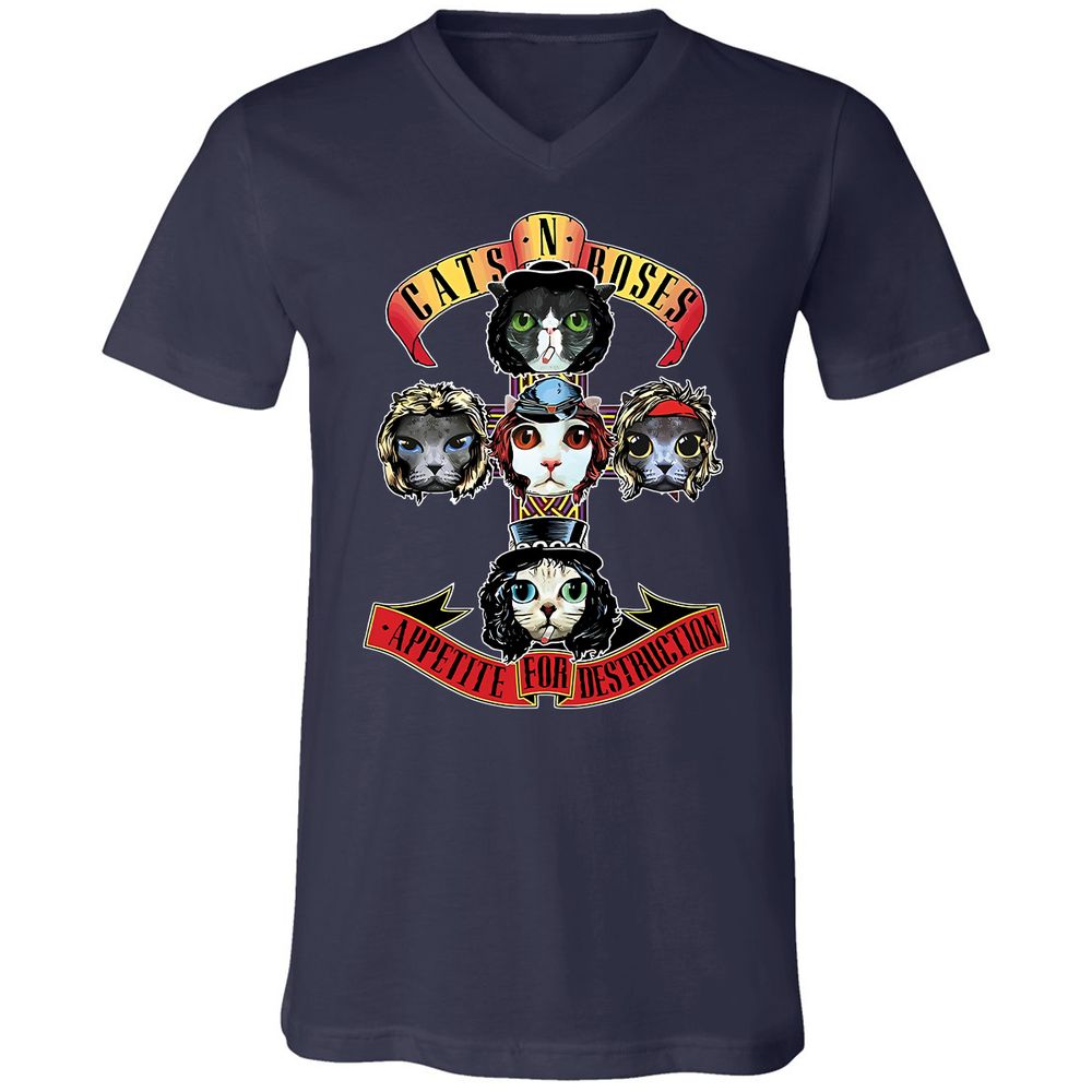 Guns N Roses - Navy - 2