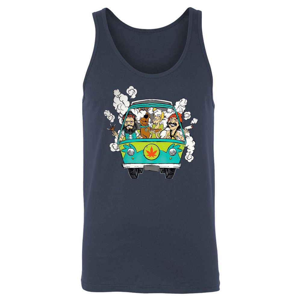 Unisex Jersey Tank - P4STY195 - Navy - 2