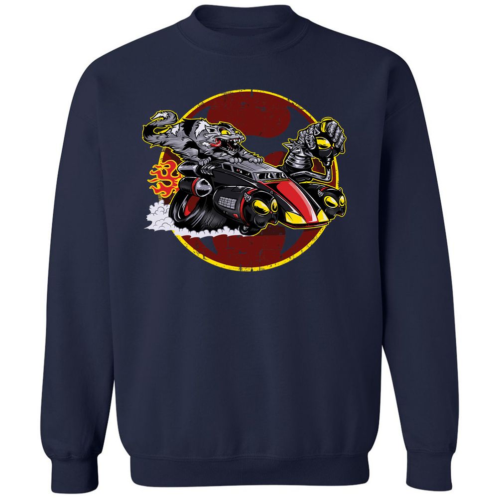 Classic Unisex Sweatshirt - TFUFD5KP - Navy - 2