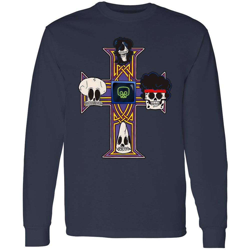 Long Sleeve T-Shirt - G2S69KL5 - Navy - 2