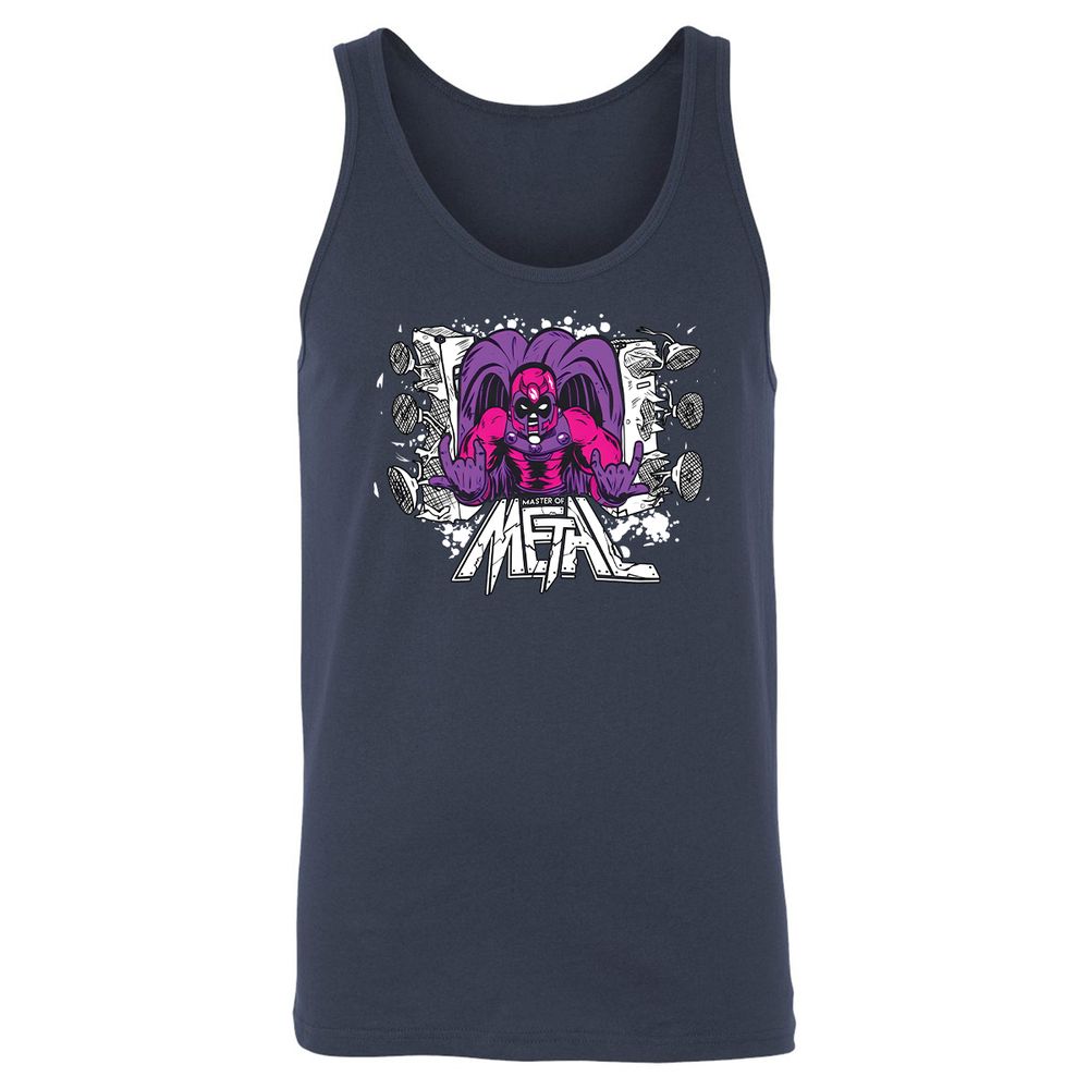 Unisex Jersey Tank - Y71QPE7E - Navy - 2