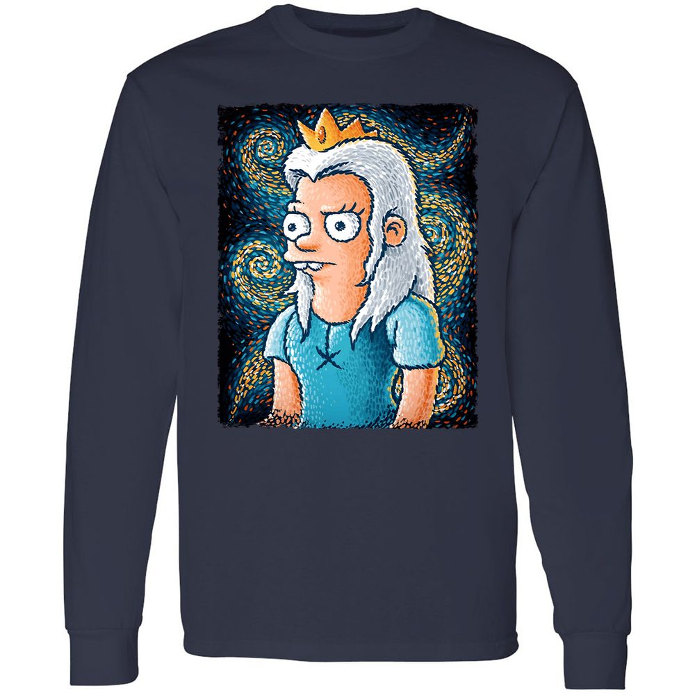 Long Sleeve T-Shirt - RHXNVB3C - Navy - 2