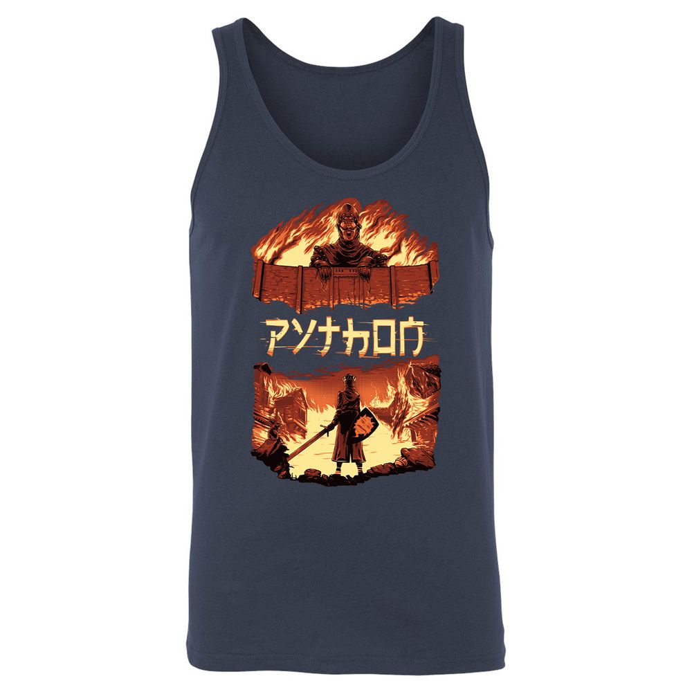 Unisex Jersey Tank - 9Z4WDP8B - Navy - 2