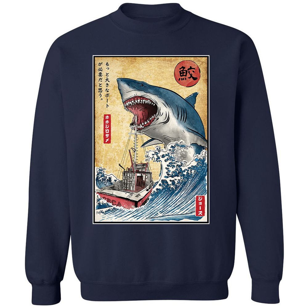 Classic Unisex Sweatshirt - P734CXXW - Navy - 2