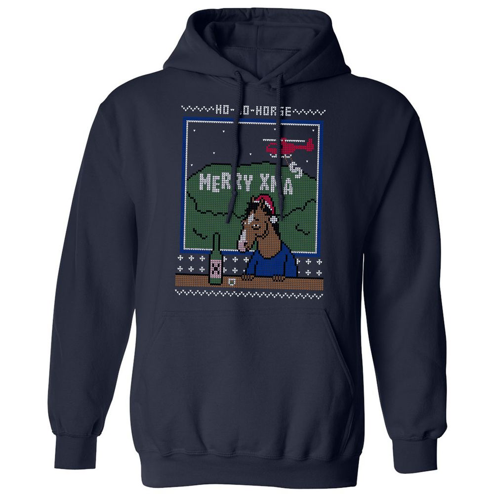 Classic Unisex Hoodie - ZG5B2PNK - Navy - 2