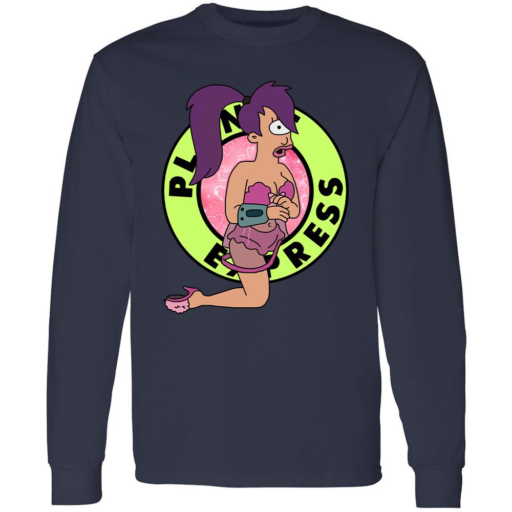 Long Sleeve T-Shirt - DH17KNHK - Navy - 2