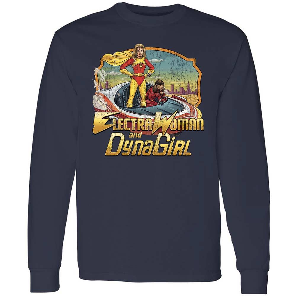 Long Sleeve T-Shirt - 1HFGJRXU - Navy - 2