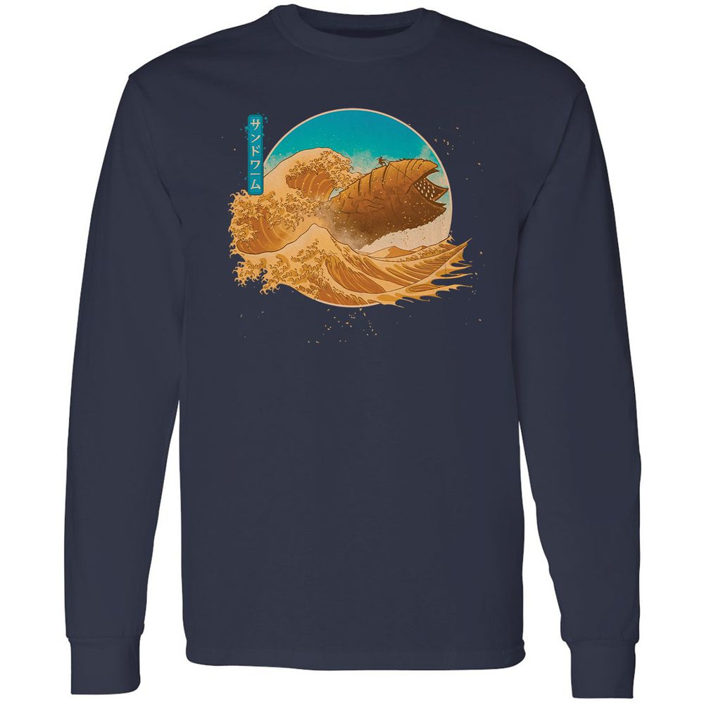 Long Sleeve T-Shirt - DKTZJ8QN - Navy - 2