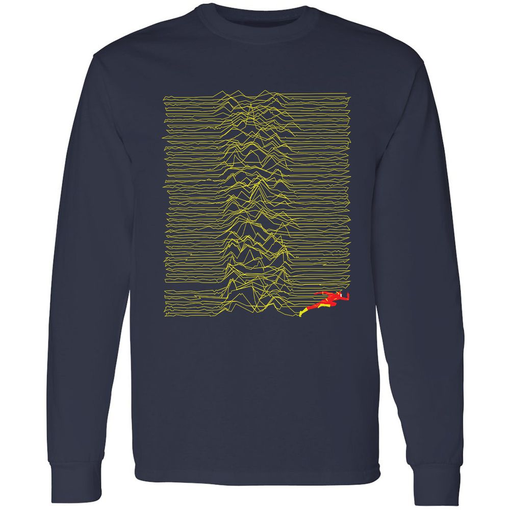 Long Sleeve T-Shirt - T8WCU515 - Navy - 2
