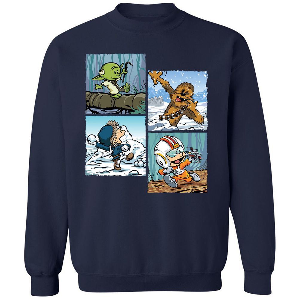 Classic Unisex Sweatshirt - DZU7KJFN - Navy - 2
