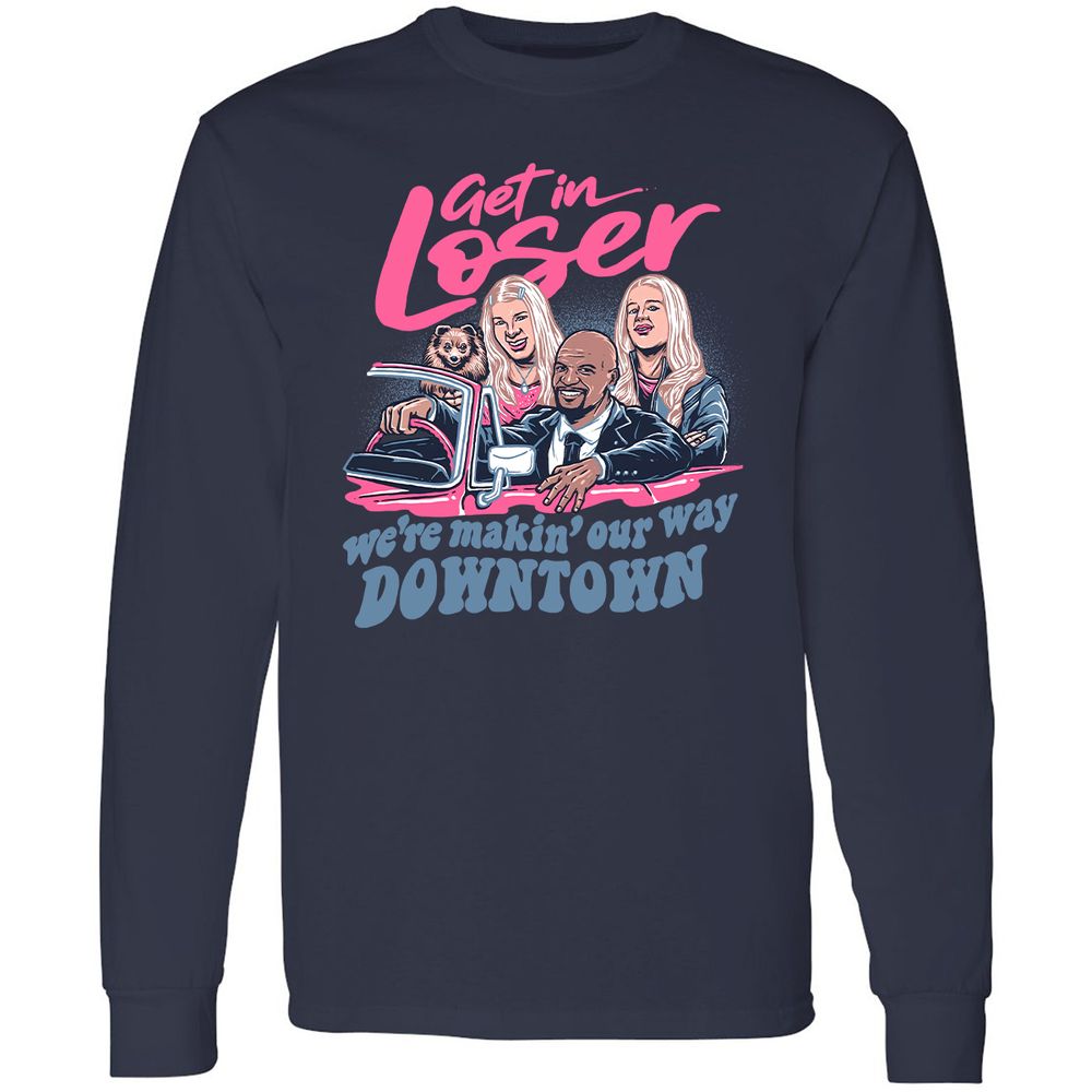 Long Sleeve T-Shirt - F67UBF3V - Navy - 2