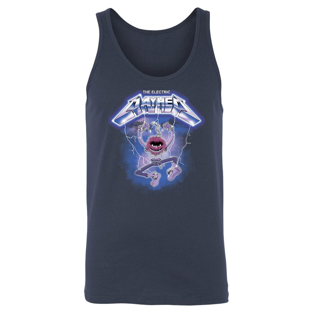 Unisex Jersey Tank - RWLV1CAV - Navy - 2