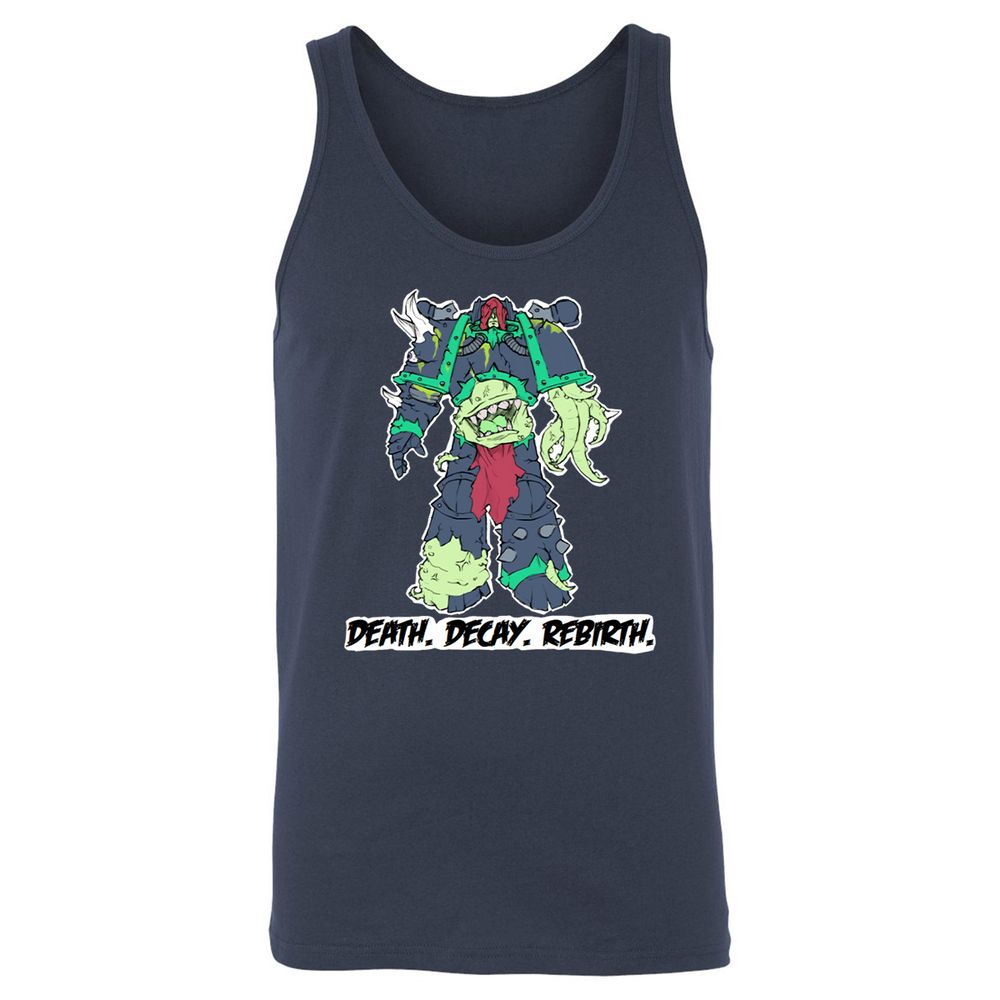 Unisex Jersey Tank - CZUK61FB - Navy - 2