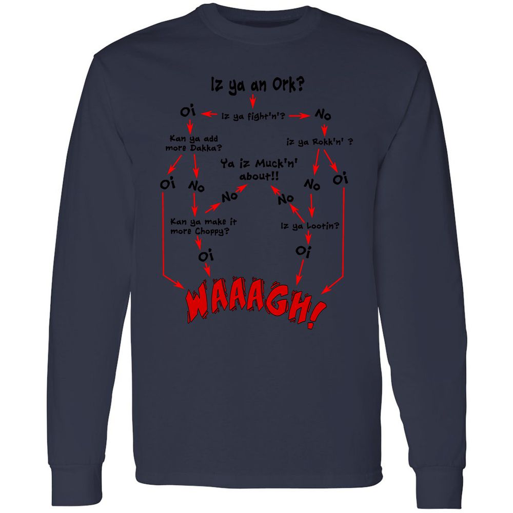 Long Sleeve T-Shirt - 8L7PTCLZ - Navy - 2