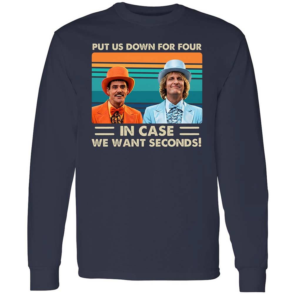Long Sleeve T-Shirt - 96N24RCD - Navy - 2