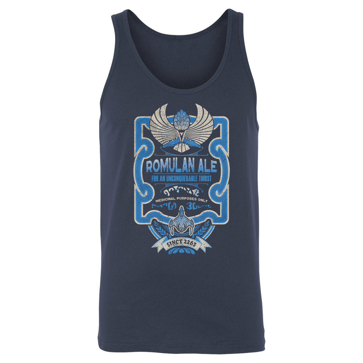 Unisex Jersey Tank - TQ37QXF9 - Navy - 2