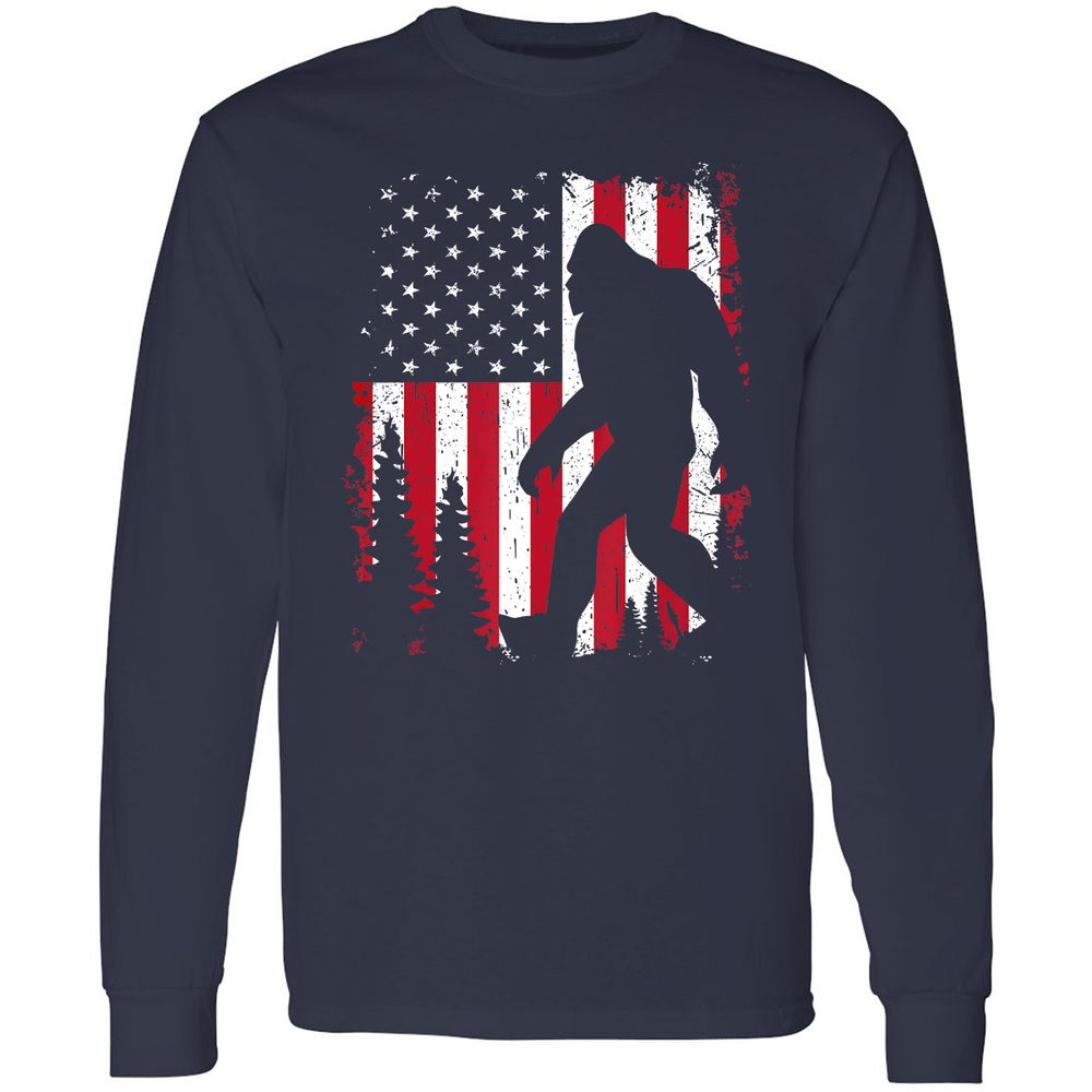 Long Sleeve T-Shirt - F2H5D3T5 - Navy - 2