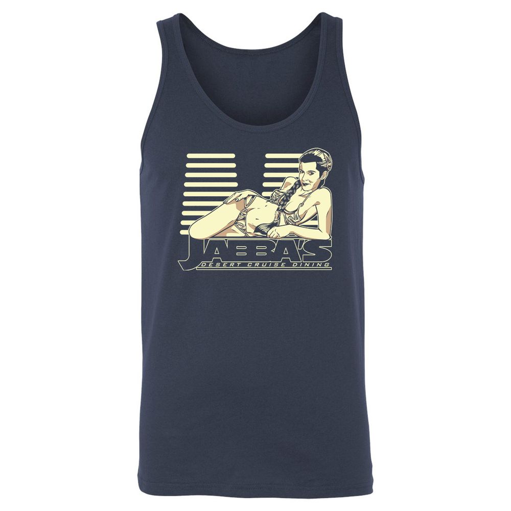 Unisex Jersey Tank - 7XMW8NVL - Navy - 2