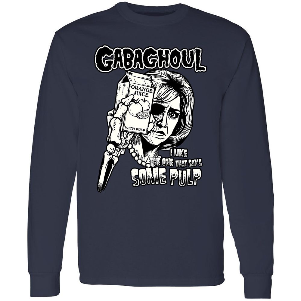 Long Sleeve T-Shirt - VH1XBNM6 - Navy - 2