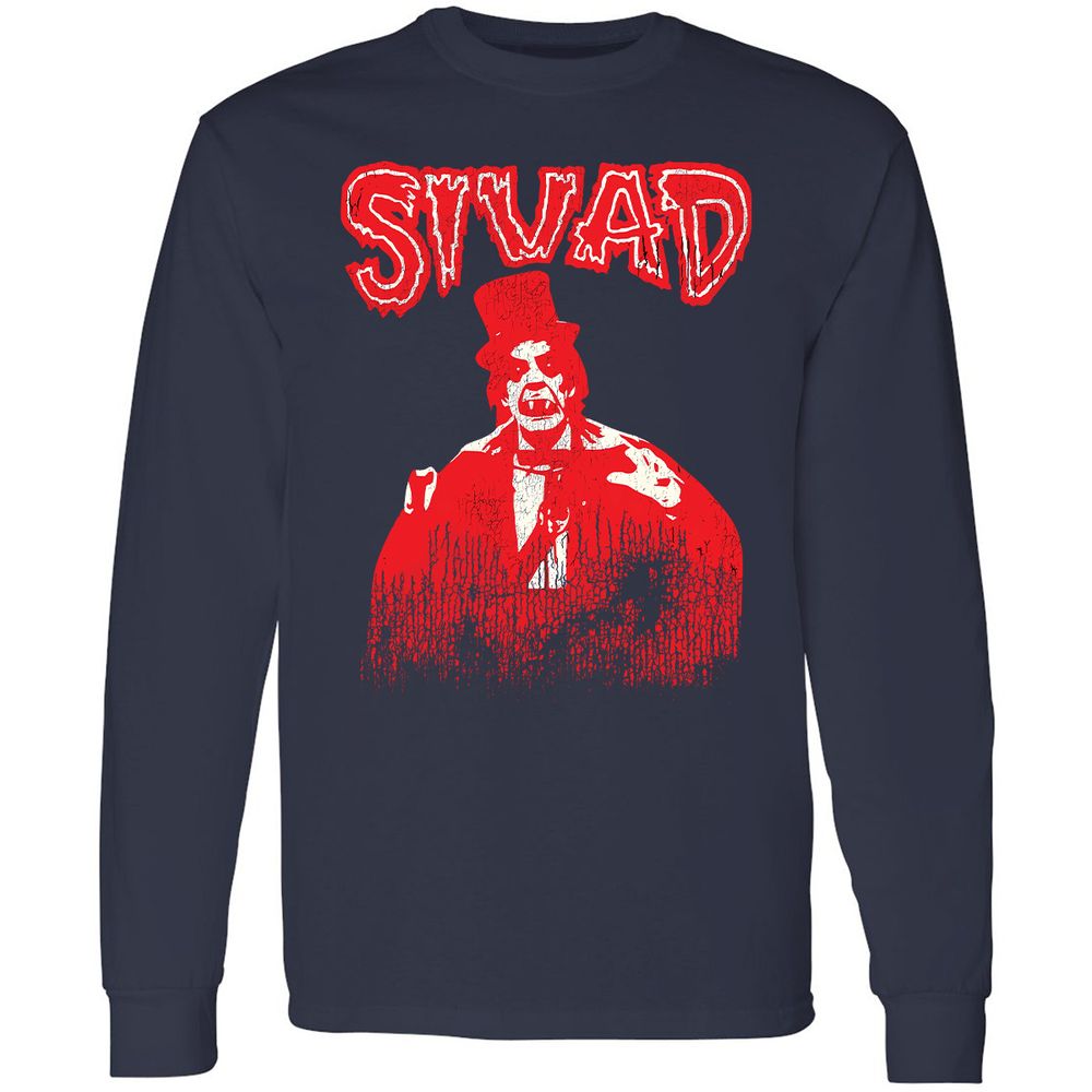 Long Sleeve T-Shirt - L23QCETZ - Navy - 2