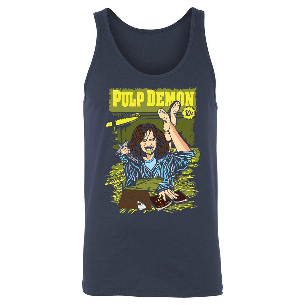 Unisex Jersey Tank - 35RDQQV4 - Navy - 2