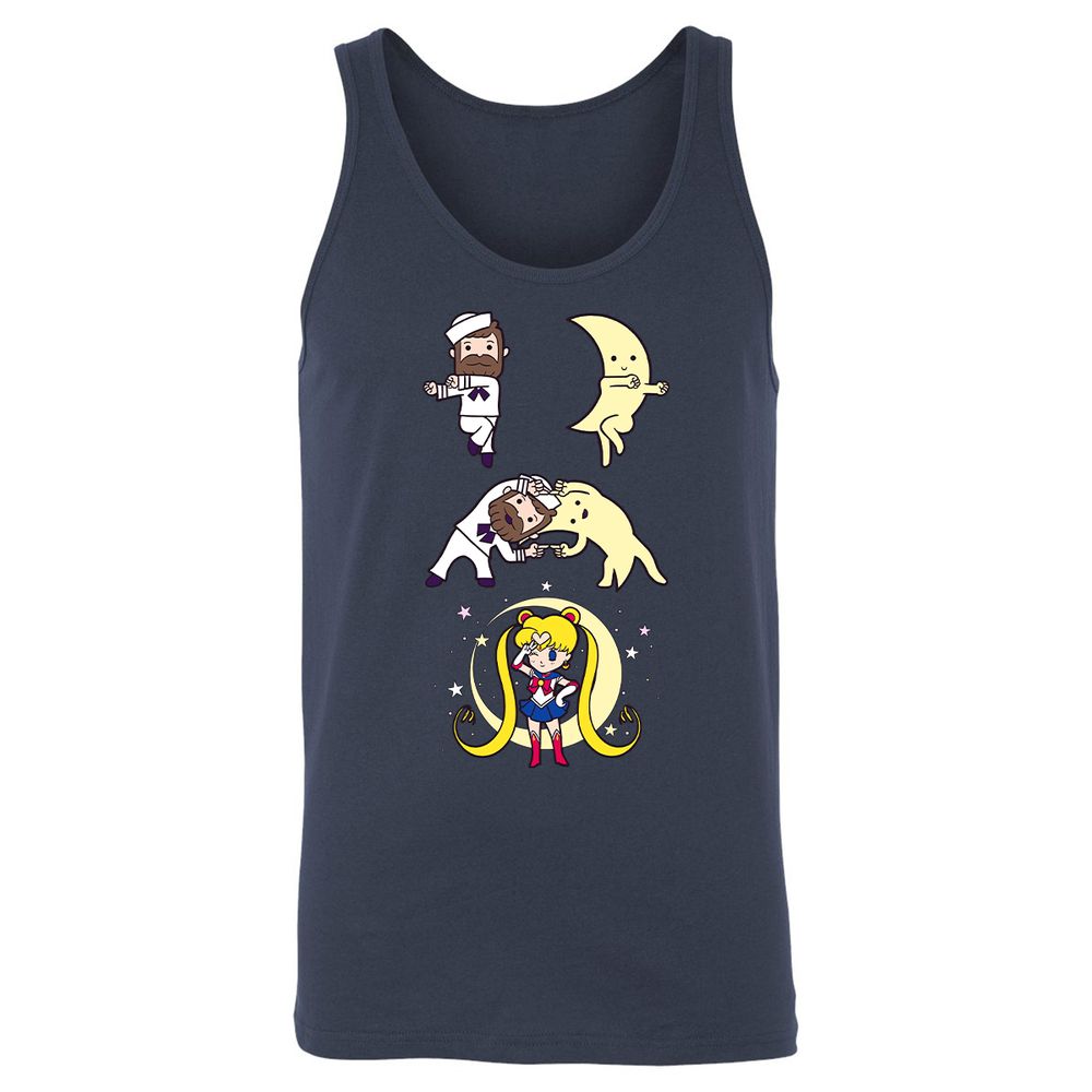 Unisex Jersey Tank - SJJ6Y755 - Navy - 2