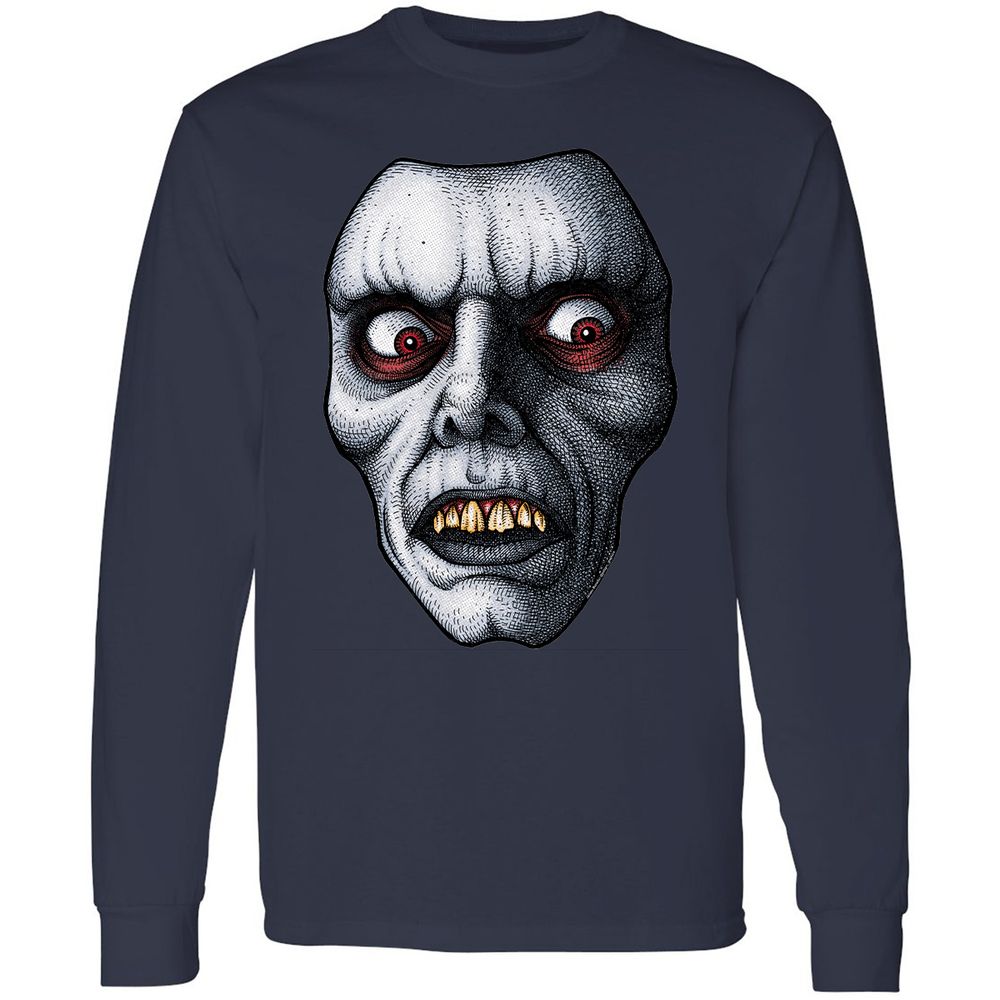 Long Sleeve T-Shirt - DFYZ2YAG - Navy - 2