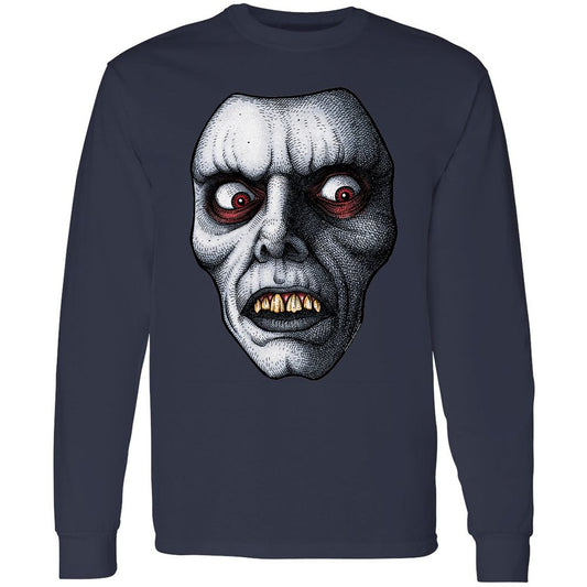 Long Sleeve T-Shirt - DFYZ2YAG - Navy - 2