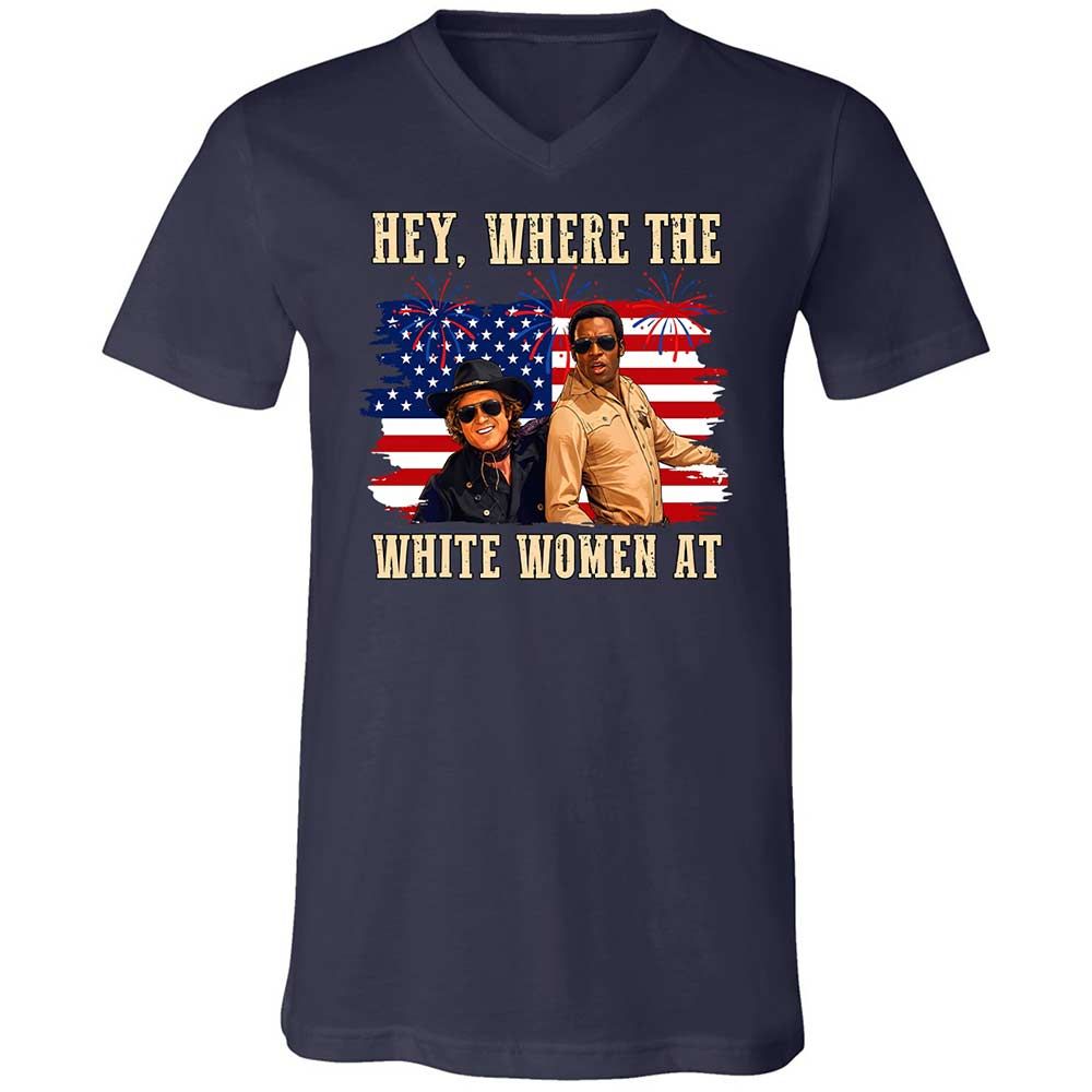 Hey Where The White At - Navy - 2