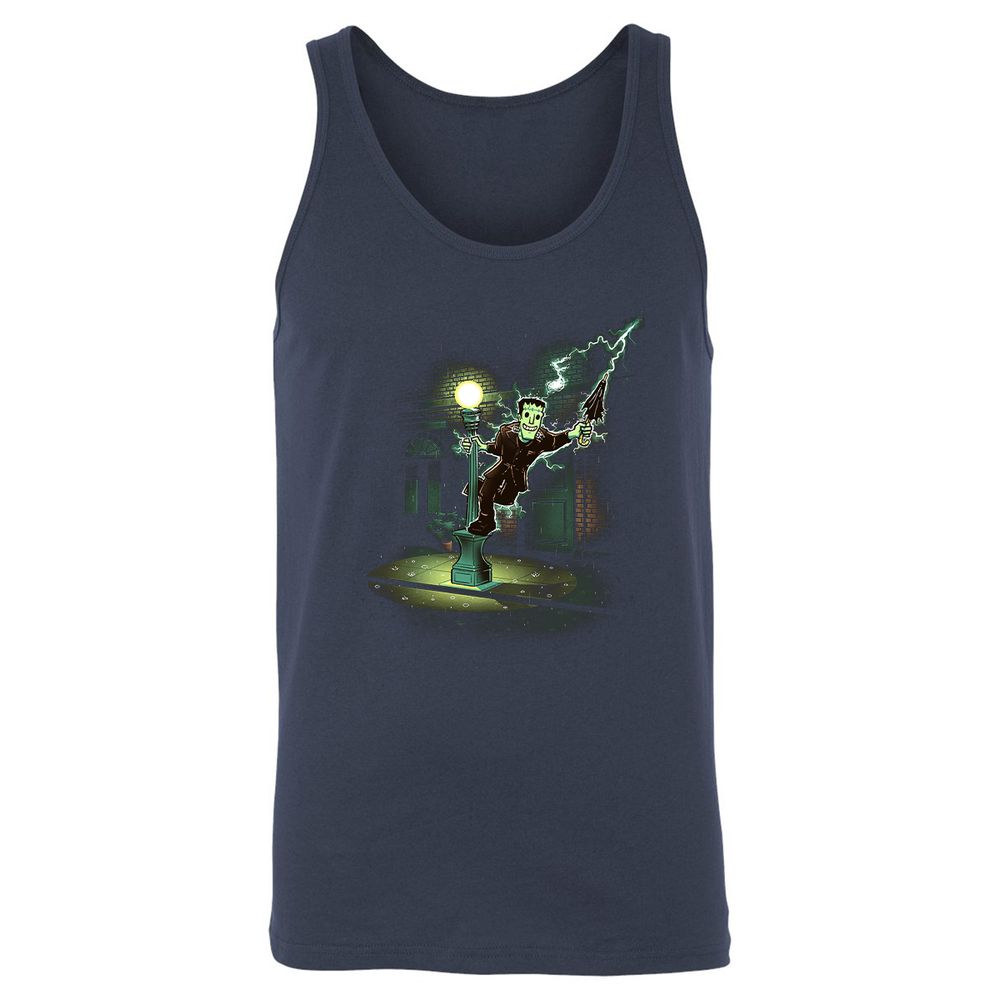 Unisex Jersey Tank - KXVVE7FS - Navy - 2